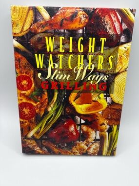 Weight Watchers Slim Ways Grilling Cookbook Hard Cover Spiral Bound
